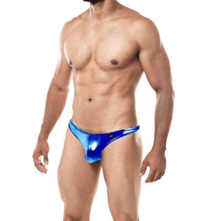 STRING BLEU BRILLANT PROVOCATIVE  C4M03- CUT4MEN