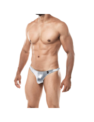 STRING GRIS BRILLANT PROVOCATIVE C4M03- CUT4MEN