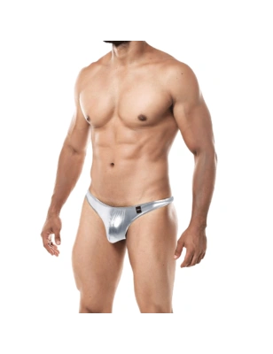 STRING GRIS BRILLANT PROVOCATIVE  C4M03- CUT4MEN