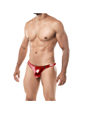 STRING ROUGE BRILLANT PROVOCATIVE  C4M03- CUT4MEN