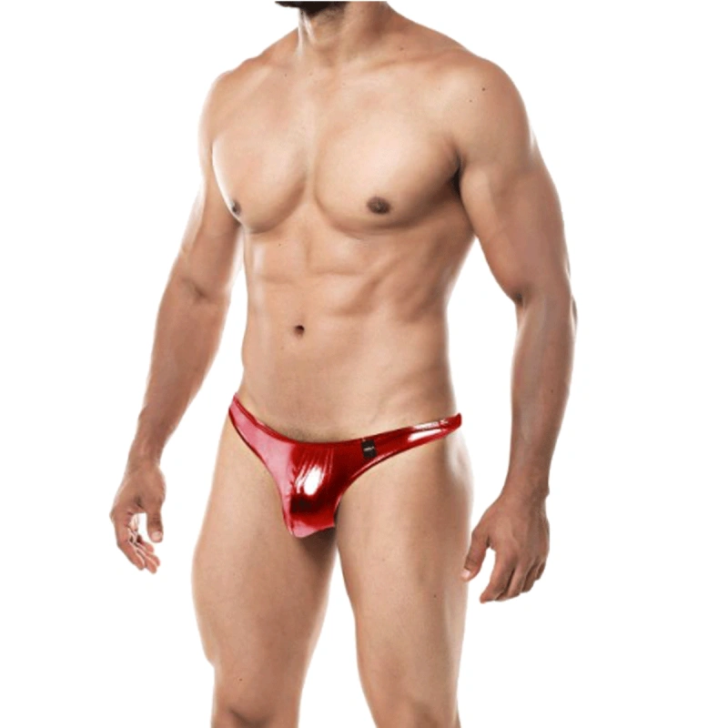 STRING ROUGE BRILLANT PROVOCATIVE  C4M03- CUT4MEN