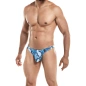 STRING BLEU SERPENT PROVOCATIVE  C4M03- CUT4MEN