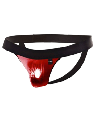 JOCKSTRAP ROUGE BRILLANT PROVOCATIVE  C4M04- CUT4MEN