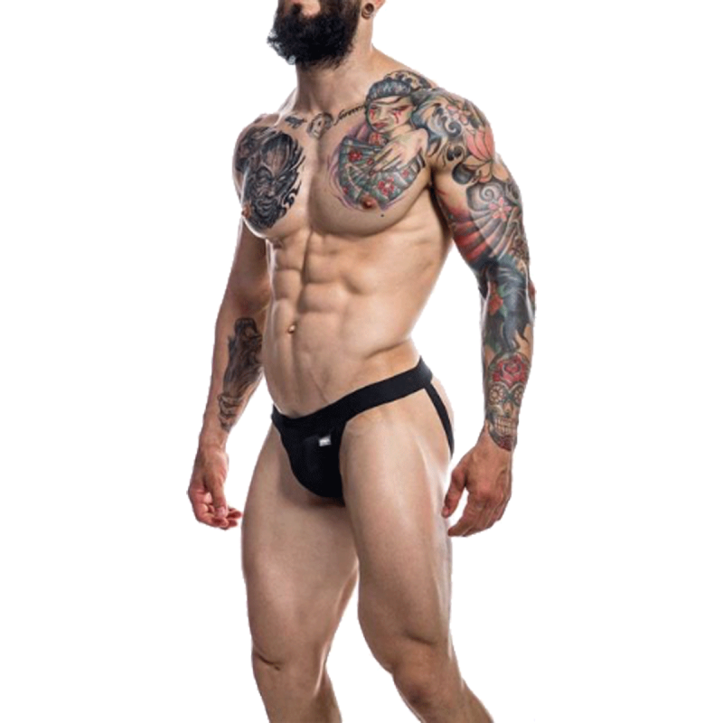 JOCKSTRAP NOIR PROVOCATIVE  C4M04- CUT4MEN