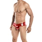 BIKINI BRESILIEN ROUGE BRILLANT PROVOCATIVE  C4M05- CUT4MEN