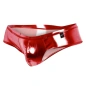BIKINI BRESILIEN ROUGE BRILLANT PROVOCATIVE  C4M05- CUT4MEN
