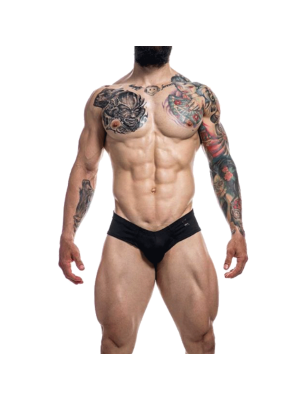 BIKINI BRESILIEN NOIR PROVOCATIVE  C4M05- CUT4MEN