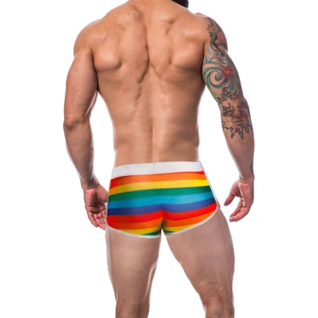 BOXER ATHLETIQUE ARC-EN-CIEL RENAISSANCE  C4M06- CUT4MEN
