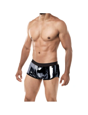 BOXER ATHLETIQUE NOIR BRILLANT PROVOCATIVE  C4M06- CUT4MEN