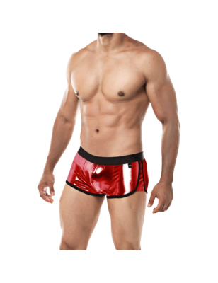 BOXER ATHLETIQUE ROUGE BRILLANT PROVOCATIVE  C4M06- CUT4MEN