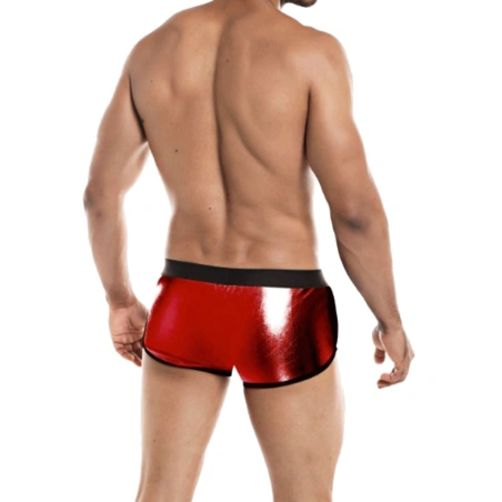 BOXER ATHLETIQUE ROUGE BRILLANT PROVOCATIVE  C4M06- CUT4MEN