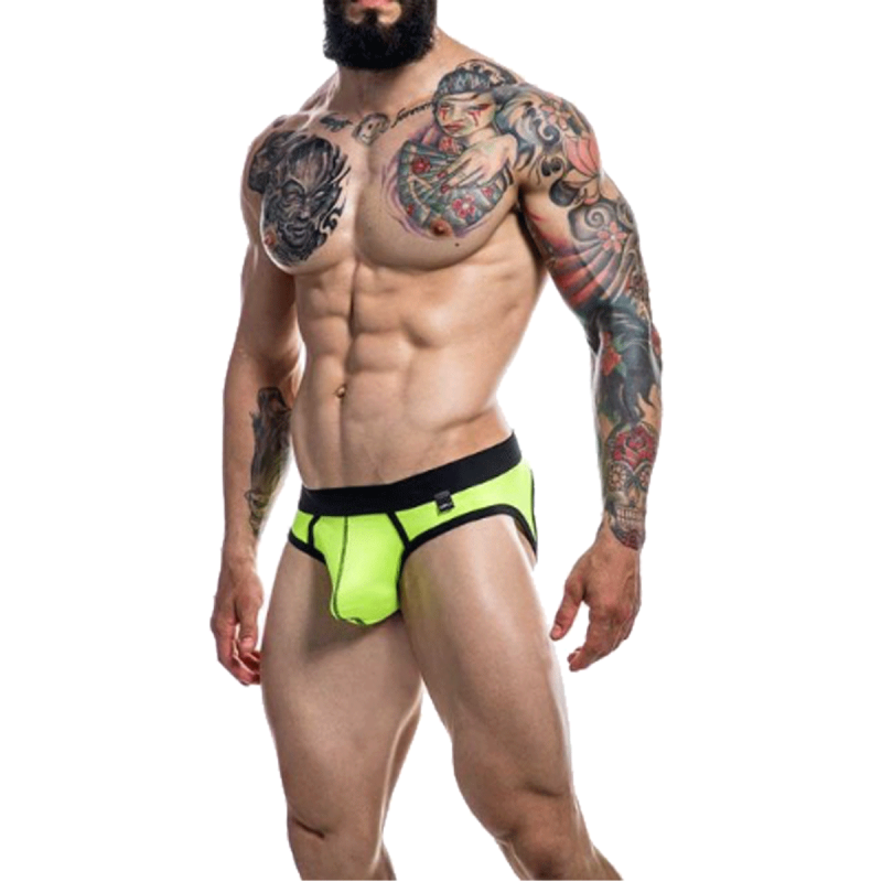 JOCKAIR VERT FLUO PROVOCATIVE C4M07- CUT4MEN JOCKAIR VERT FLUO PROVOCATIVE C4M07- CUT4MEN