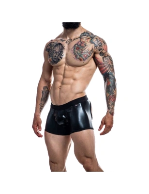 BOXER BOTTOMLESS NOIR BRILLANT PROVOCATIVE  C4M08- CUT4MEN