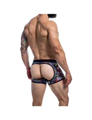 BOXER BOTTOMLESS TATTOO PROVOCATIVE  C4M08- CUT4MEN