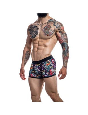 BOXER BOTTOMLESS TATTOO PROVOCATIVE  C4M08- CUT4MEN