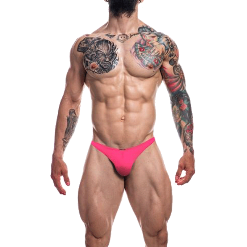 SLIP BRESILIEN CORAIL FLUO RENAISSANCE C4M11 CUT4MEN