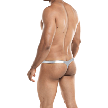 TANGA PUSH UP GRIS BRILLANT PROVOCATIVE  C4MPE02- CUT4MEN