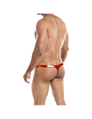 TANGA PUSH UP ROUGE BRILLANT PROVOCATIVE  C4MPE02- CUT4MEN