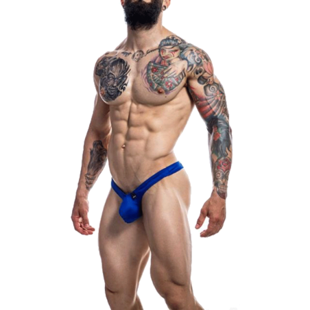 TANGA PUSH UP BLEU ROI PROVOCATIVE  C4MPE02- CUT4MEN