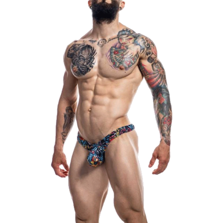 TANGA PUSH UP TATTOO PROVOCATIVE  C4MPE02- CUT4MEN