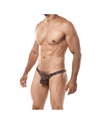 TANGA PUSH UP TIGER PROVOCATIVE  C4MPE02- CUT4MEN