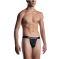 STRING TANGA DENTELLE NOIR M2053 - MANSTORE