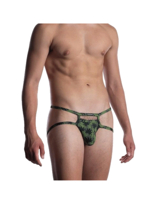 JOCK STRAP ULTRA JOCK KAKI/VERT M800 - MANSTORE