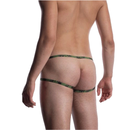 JOCK STRAP ULTRA JOCK KAKI/VERT M800 - MANSTORE