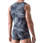 DEBARDEUR CAMOUFLAGE GRIS - M456 SLIM TANK - MANSTORE