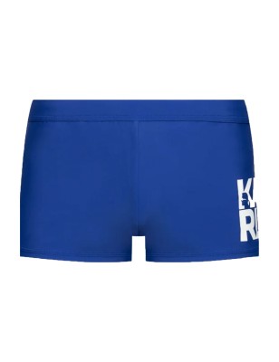 BOXER DE BAIN BASIC BLEU MARINE - KARL LAGERFELD