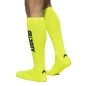 CHAUSSETTES TRES HAUTES JAUNE FLUO AD1155 - ADDICTED