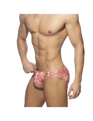 SLIP DE BAIN VERSAILLES ROSE ADS203 - ADDICTED