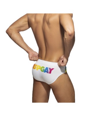 SLIP DE BAIN TOPGAY MULTICOLORS ADS313 - ADDICTED