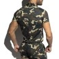 COMBINAISON CAMOUFLAGE A MANCHES COURTES SP291 - ES COLLECTION