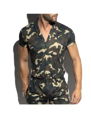 COMBINAISON CAMOUFLAGE A MANCHES COURTES SP291 - ES COLLECTION