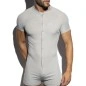 COMBINAISON 1 PIECE GRIS UNION UN553 - ES COLLECTION