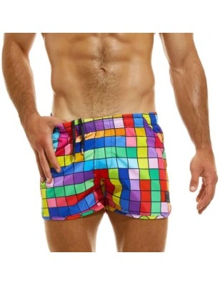 SHORT DE BAIN COURT INCLUSIVE MULTICOLORE BS2332 - MODUS VIVENDI