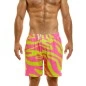 BERMUDA DE BAIN TIGER JAUNE/ROSE DS2333 - MODUS VIVENDI
