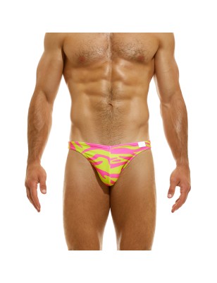 MINI SLIP DE BAIN TIGER JAUNE/ROSE DS2312 - MODUS VIVENDI