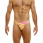 MINI SLIP DE BAIN TIGER JAUNE/ROSE DS2312 - MODUS VIVENDI