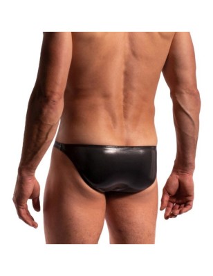 SLIP LOW RISE BRIEF NOIR M2271 - MANSTORE