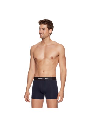 PACK DE DEUX BOXERS MARINE ET GRIS E658G19 - EDEN PARK