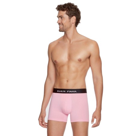 PACK DE DEUX BOXERS MARINE ET ROSE EP1221H10P2 - EDEN PARK