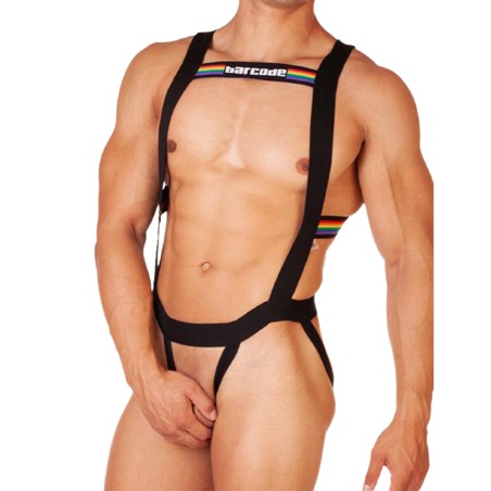 BODY HARNESS PRIDE NOIR 92076 - BARCODE BERLIN