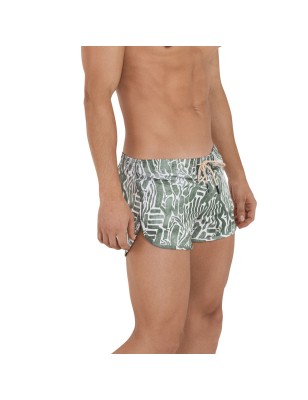 SHORT COURT DE BAIN WIZARD VERT 1162 - CLEVER