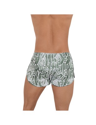 SHORT COURT DE BAIN WIZARD VERT 1162 - CLEVER