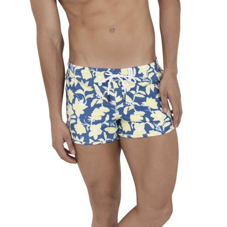 SHORT COURT DE BAIN FORTUNE JAUNE 1160 - CLEVER