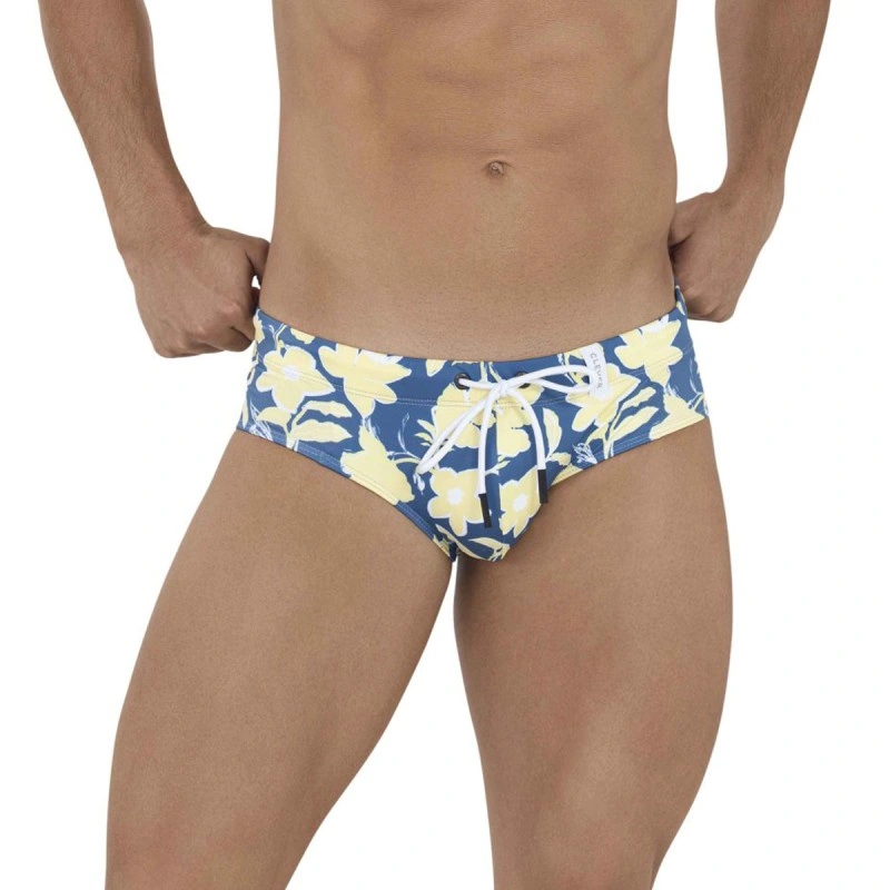 SLIP DE BAIN FORTUNE JAUNE 1161 - CLEVER