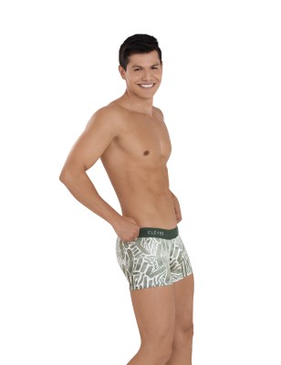 BOXER INNER A MOTIFS VERTS 1129 - CLEVER