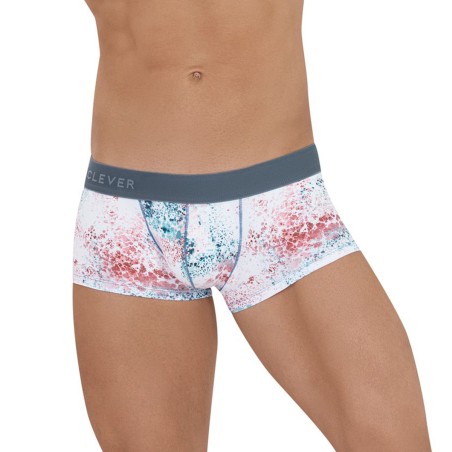 BOXER SACRED A MOTIFS BLANC 1132 - CLEVER